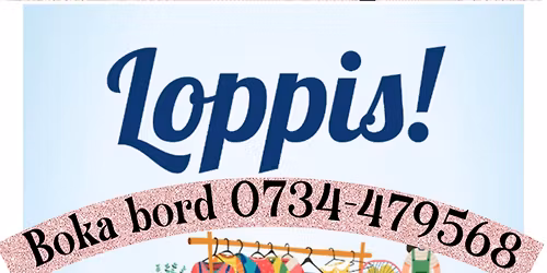 OBS!!! Nytt datum!!! V\u00e5rens enda loppis!!!