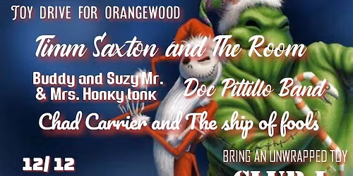 Orangewood Toy Drive (Chad & The Ship Of Fools)