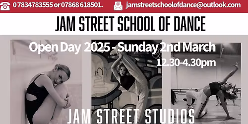 Jam Street School of Dance - Open Day 2025