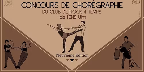 Concours de Chor\u00e9graphie du club de Rock 4 temps de l'ENS Ulm, 2026
