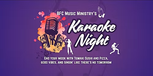 Karaoke Night with Sushi & Pizza