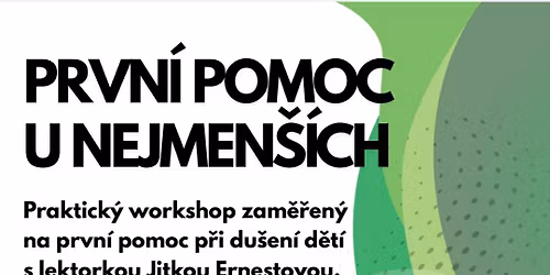 Prvn\u00ed pomoc u nejmen\u0161\u00edch - workshop v Kousku lesa
