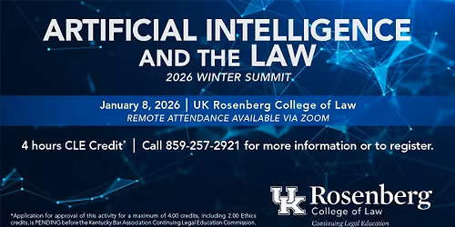 A.I. and the Law - 2026 Winter Summit