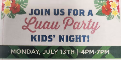 Kids's Day - Luau Party