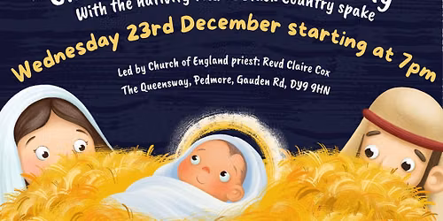 Christmas carol sing-a-long with nativity told in Black Country spake
