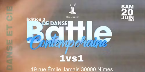 Battle de danse contemporaine 1vs1 N\u00eemes 2026
