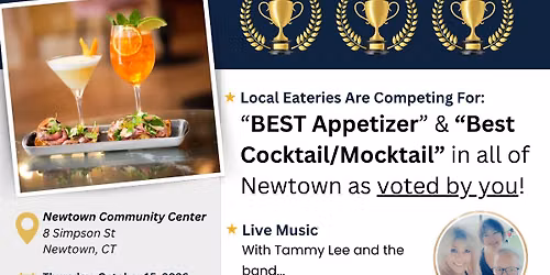 Newtown Restaurant Week Kickoff Event - "Sip & Savor"