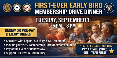 Membership Drive and Renewal