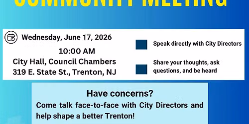 Trenton Citi-Stat Community Meeting