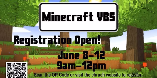 Vacation Bible School 2026 - Minecraft