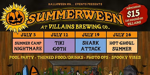 SUMMERWEEN Pool Party Series @ VILLAINS Orange County