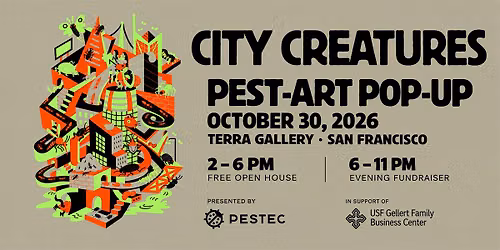 CITY CREATURES: Pest-Art Pop Up