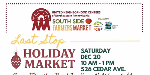 Last Stop Holiday Market at the South Side Farmers Market
