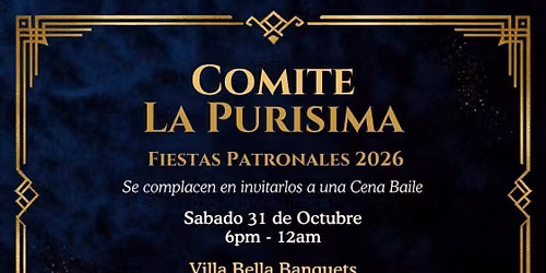 Cena Baile La Purisima