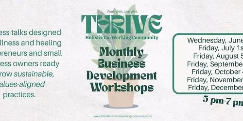 July Business Development and Networking