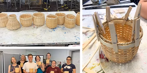 Intro to Basket Weaving: Continuous Weave Pencil Basket Craft Workshop