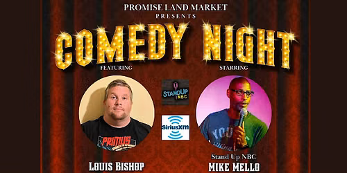 Promise Land Market Comedy Night