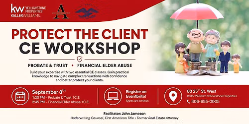 Protect the Client | Probate, Trusts & Financial Elder Abuse CE