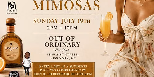 NYC Sunday Brunch Day Party Hip hop RNB Soca Reggae Fifa world cup