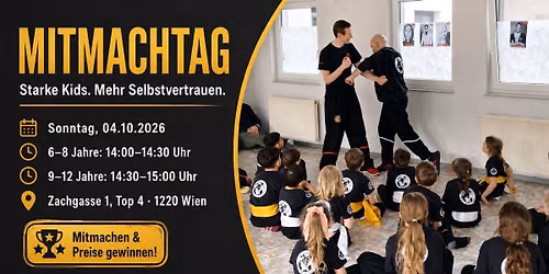 Selbstverteidigung -Mitmachtag f\u00fcr Schulkinder