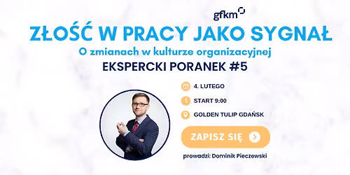 Ekspercki Poranek: Z\u0142o\u015b\u0107 w pracy jako sygna\u0142