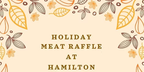 HRGC Holiday Meat Raffle \ud83c\udf83