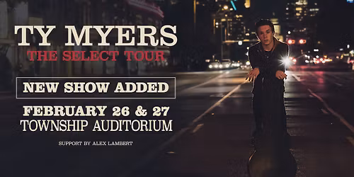 Ty Myers:  The Select Tour