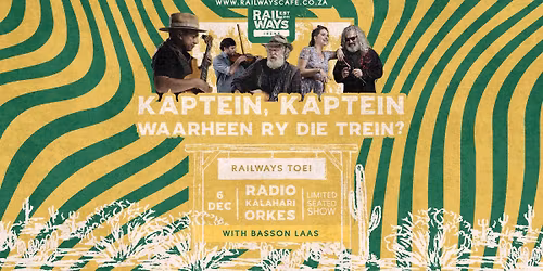 Radio Kalahari Orkes + Basson Laas at Railways Irene