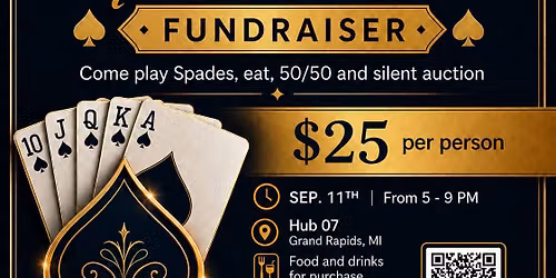 Spades Tournament Fundraiser