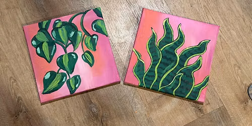 Brushes and Brews - Paired Plants