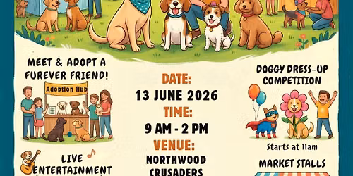 Doggy Adoption and Market Day — Northwood Crusaders Sports Club