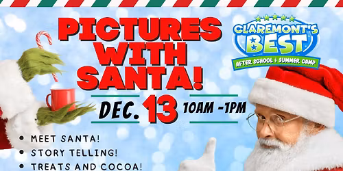 Claremont's Best Pics with Santa
