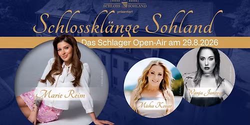 Das Schlager Open-Air im Schloss Sohland