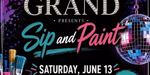90\u2019s and 2000\u2019s Sip and Paint