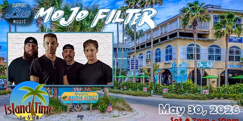 Mojo Filter at Island Time Bar & Grill - Bradenton Beach