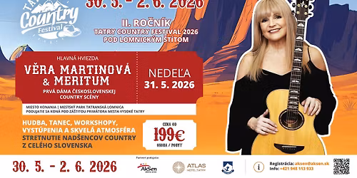 TATRY Country Festival II. ro\u010dn\u00edk