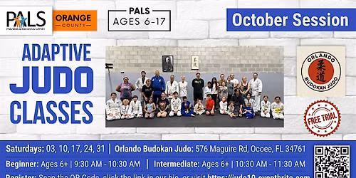 PALS CC: Adaptive Judo October 2026
