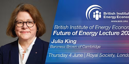 BIEE Future of Energy Lecture: Julia King, Baroness Brown of Cambridge