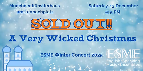 A Very Wicked Christmas: ESME Winter Concert 2025: SOLD OUT!