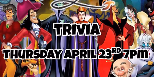 Disney Villans Trivia @ Buster's Sanford