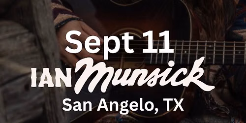 Ian Munsick w\/ special guest Bart Crow