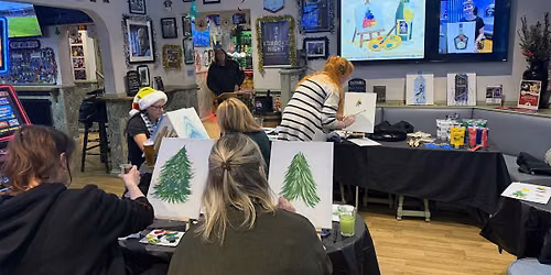 An afternoon of Paint & Prosecco: Christmas Edition