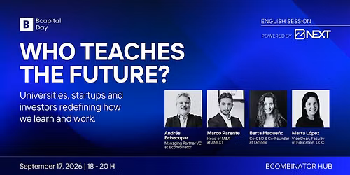 Bcapital Day: Who Teaches the Future?