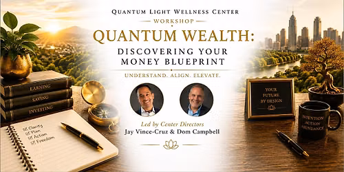Quantum Wealth Workshop - Discovering Your Money Blueprint - in The Quantum Light Room!