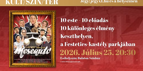 KULT\/SZ\u00cdN\/T\u00c9R - Meseaut\u00f3 - zen\u00e9s v\u00edgj\u00e1t\u00e9k - KESZTHELY