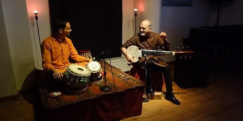 ASAD QIZILBASH & LUIGI VARGIU SAROD & TABLA SOUTH ASIA CLASSICAL RAGA CONCERT