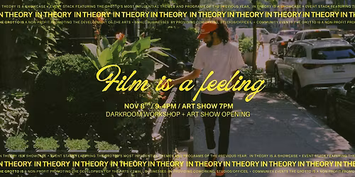 Film is a Feeling: A holistic darkroom workshop (for beginners OR advanced!)