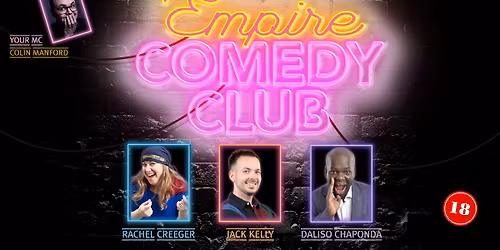 Empire Comedy Club July 2026