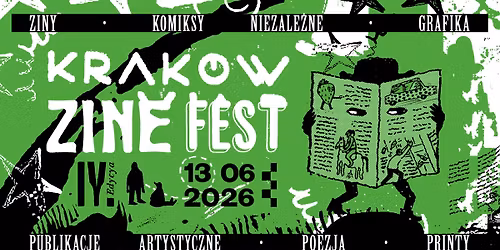 Krak\u00f3w Zine Fest #4 \u2013 Komiksy Niezale\u017cne \u2022 Ziny \u2022 Grafika