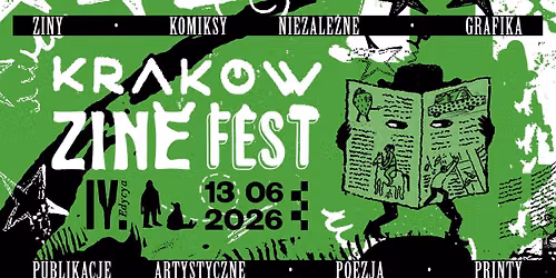 Krak\u00f3w Zine Fest #4 \u2013 Komiksy Niezale\u017cne \u2022 Ziny \u2022 Grafika